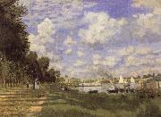 The Harbour at  Argenteuil, Claude Monet
